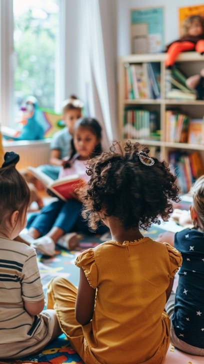 Children Enjoying Storytime