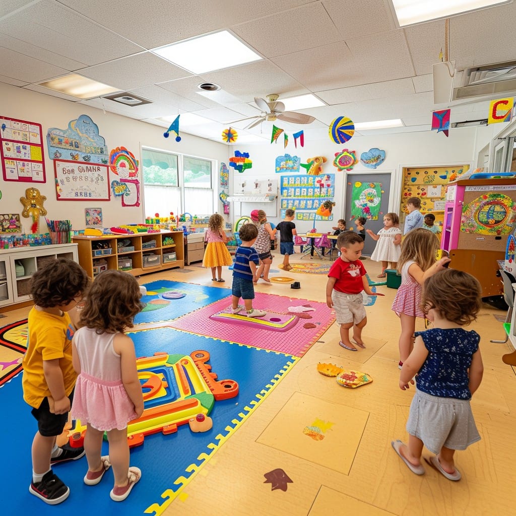Gym Zumba Preschool Room